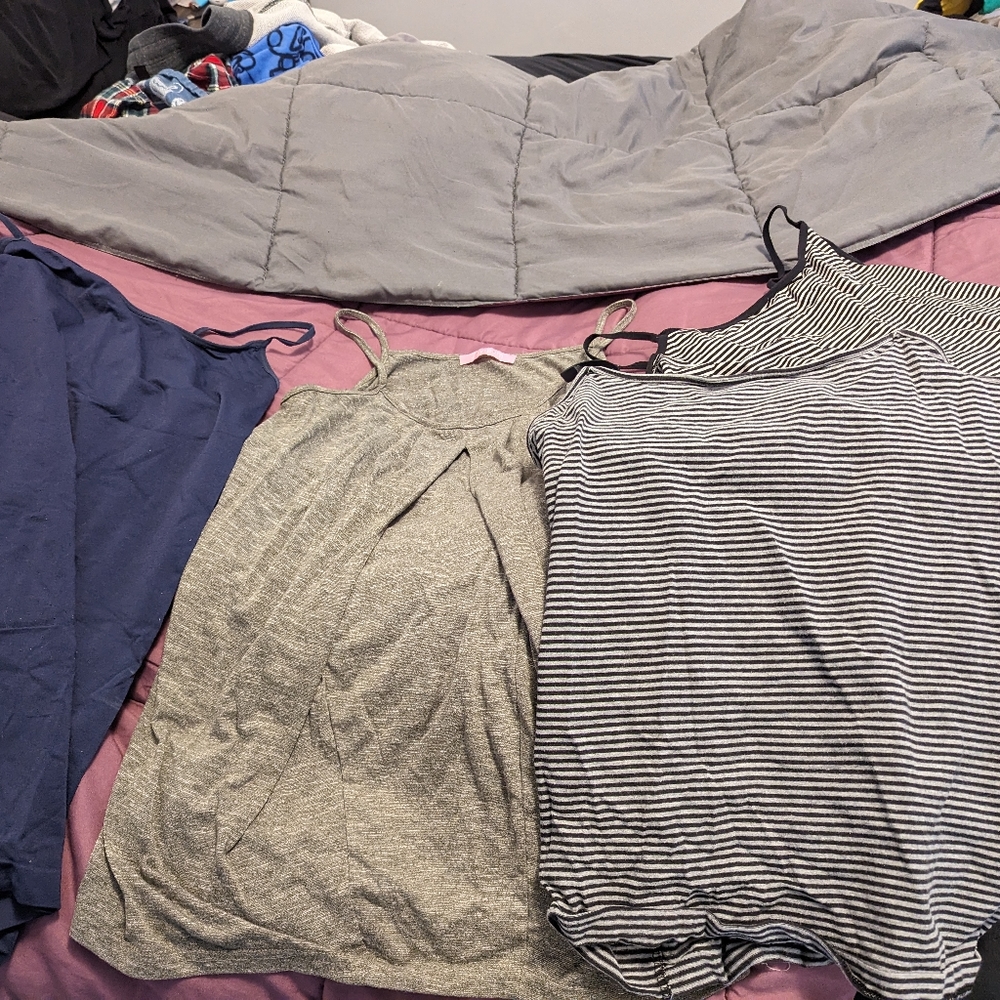 Nursing Tank Top Maternity Bundle - image 2